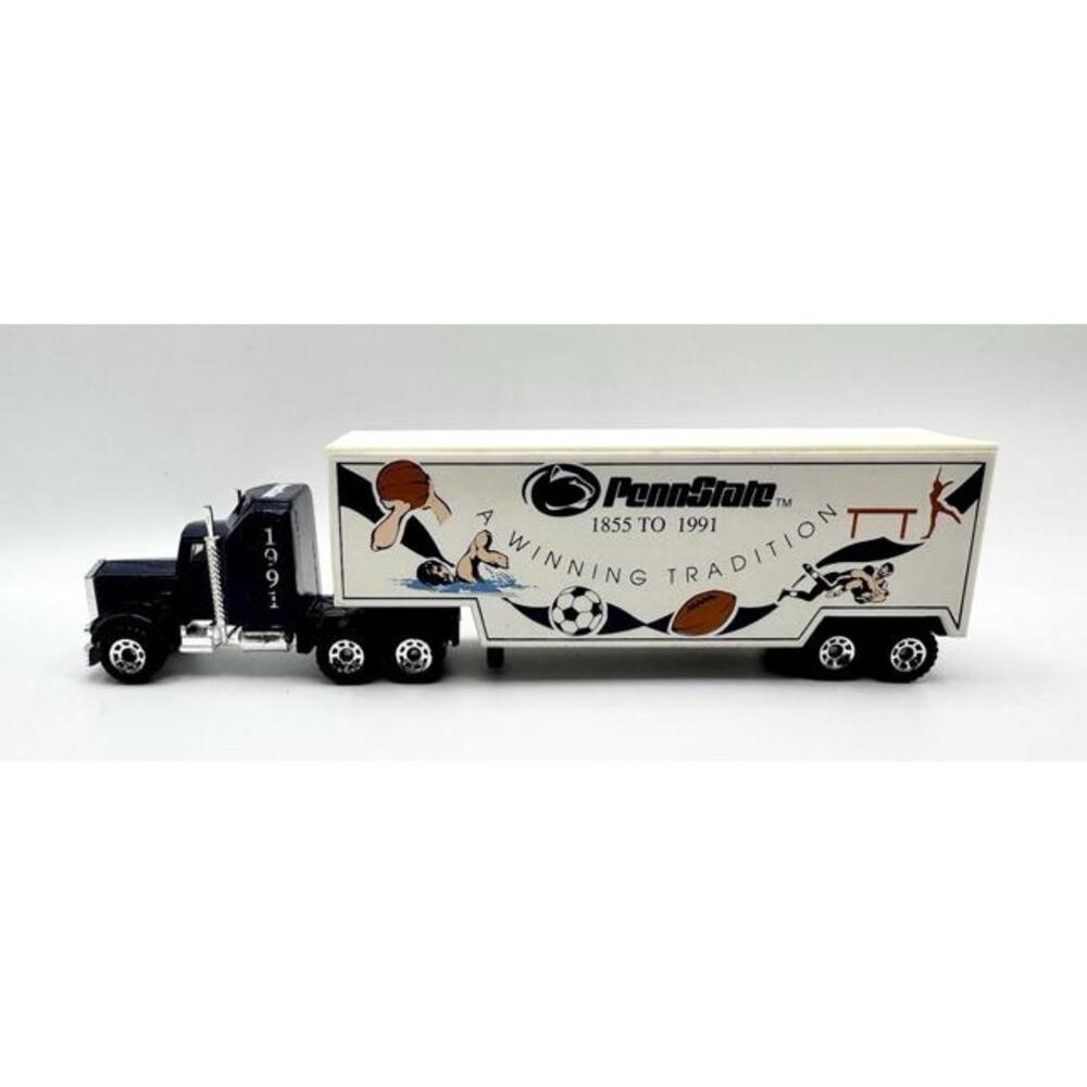 PENN STATE NITTANY LIONS TRACTOR TRAILER TEAM COLLECTIBLE LTD ED 1991 MATCHBOX